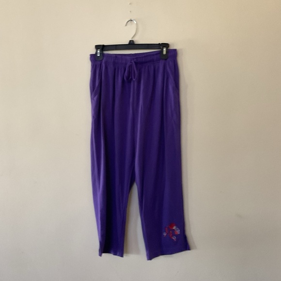 Needle & Thread Vintage Red Society Charming purple striped w/playful embroidery - Picture 6 of 9